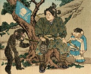 Momotaro and retainers