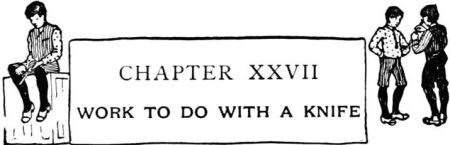 Work to do with a knife