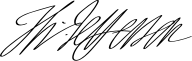 Jefferson's signature