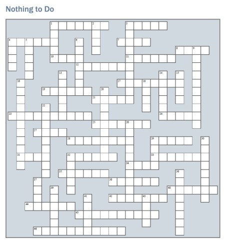 nothingtodo_crossword_image